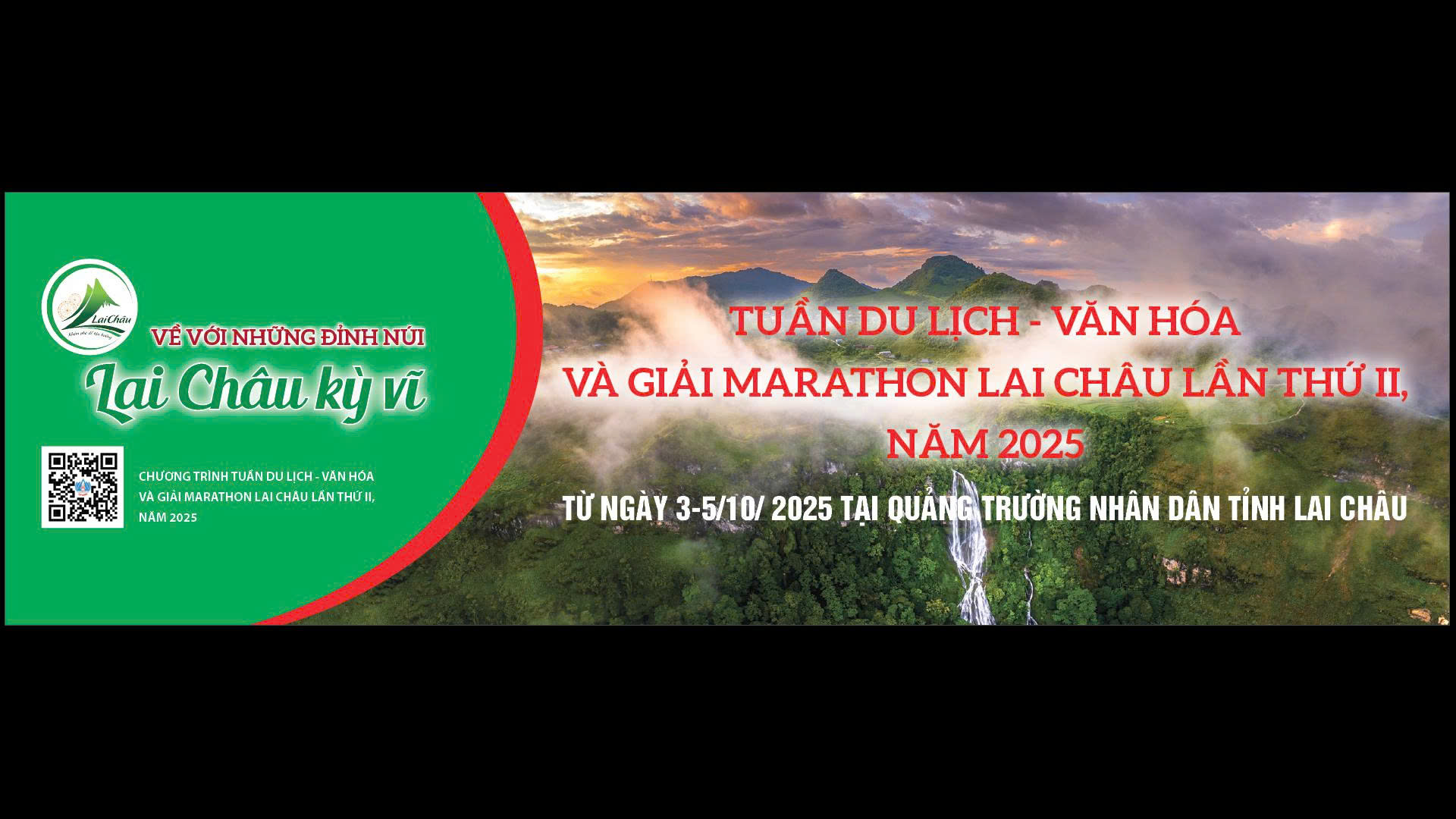 Lai Châu sắp diễn ra Tuần Du lịch - Văn hoá và Giải Marathon Lai Châu lần thứ II, năm 2025 từ ngày 3-5/10/2025