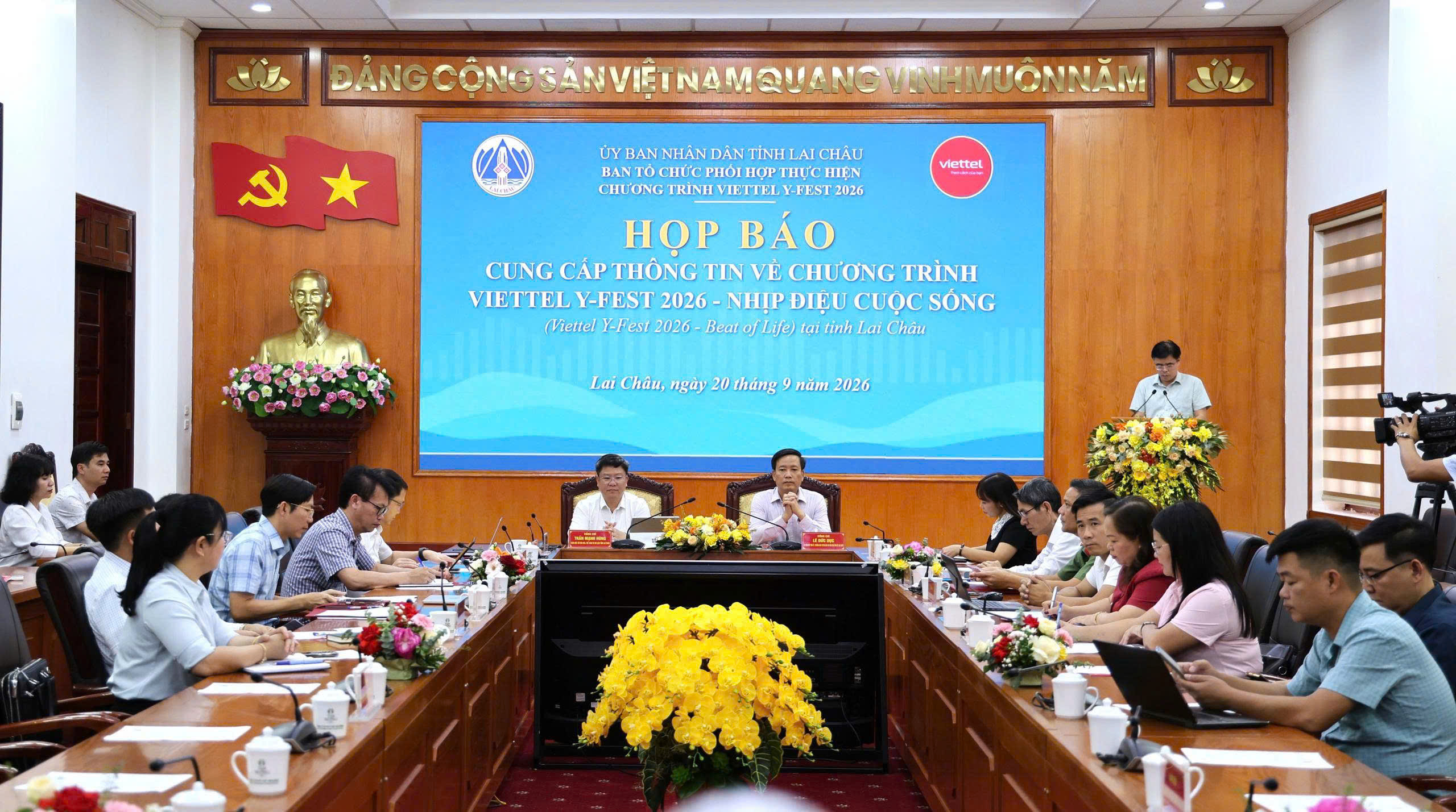 Lai Châu: Họp báo thông tin chính thức các hoạt động Chương trình Viettel Y-Fest 2026 - Nhịp điệu cuộc sống